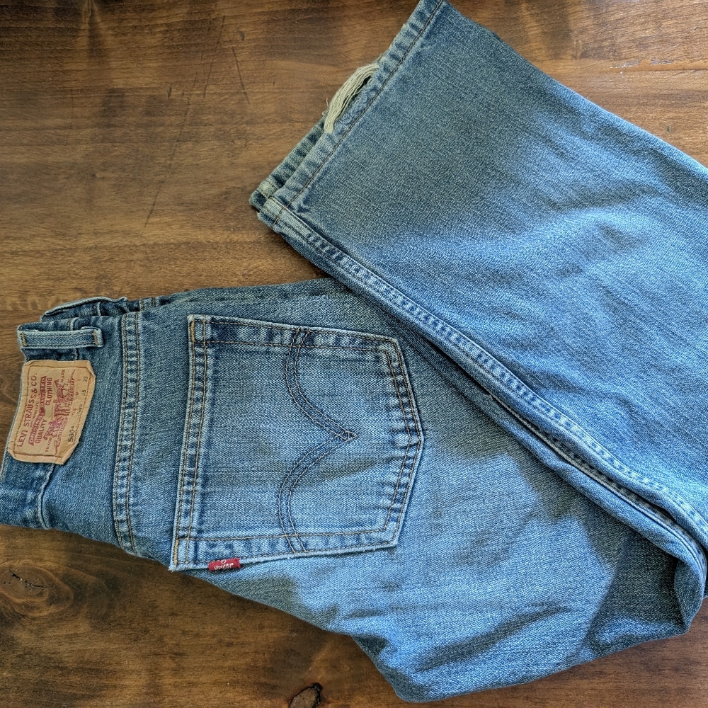 Boys Levi's Blue Jeans